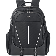 Polyester Computer Bags Solo Rival Backpack - Black