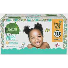 Seventh Generation Baby Skin Seventh Generation Free & Clear Baby Wipes 768pcs