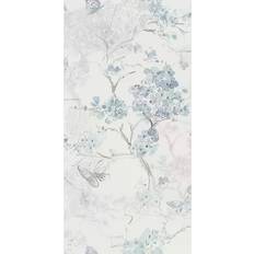 RoomMates Spring Cherry Blossoms Peel & Stick Wallpaper In Blue/white white 28 Sq Ft