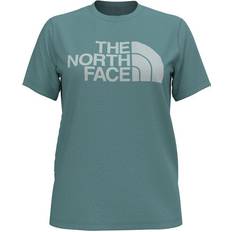 The North Face Women's Short Sleeve Half Dome Tri-Blend Tee - Bristol Blue Heather