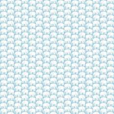 RoomMates RMK11526RL 18 in. Elefantti Peel & Stick Wallpaper, Blue