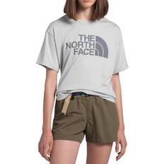 The North Face Women's Short Sleeve Half Dome Tri-Blend Tee - TNF Light Grey Heather