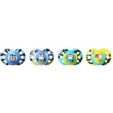 Tommee Tippee Fun Style Pacifiers 6-18m, 4-Pack