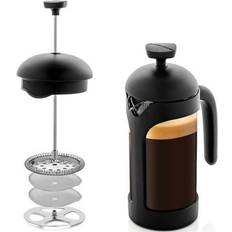 Coffee Presses Ovente French Press Coffee Tea Expresso Maker, 34 oz Black