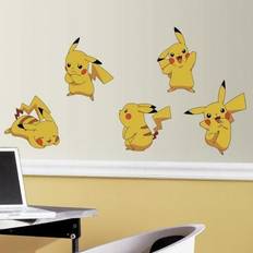 Pokémons Kid's Room RoomMates Pokemon Pikachu Peel and Stick Wall Decals