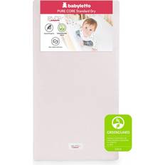 Mattresses Babyletto Babyletto Pure Core 2-Stage Crib & Toddler Mattress With Dry Waterproof Cover White Crib Mattress 27.8x52"