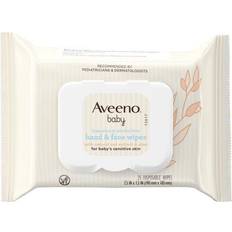 Grooming & Bathing Aveeno Baby Hand & Face Cleansing Wipes 25pcs