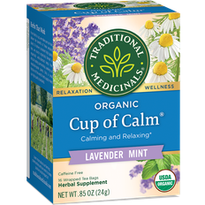 Food & Drinks on sale Traditional Medicinals Organic Cup of Calm Tea 0.85oz 16pcs