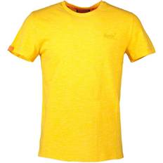 Superdry Orange Label Vintage Embroidered T-shirt - Nautical Yellow Space Dye