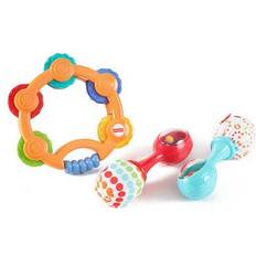Plastic Toy Tambourines Fisher Price Tambourine & Maracas
