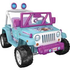 Fisher Price Ride-On Toys Fisher Price Power Wheels Disney Frozen Jeep Wrangler 12V