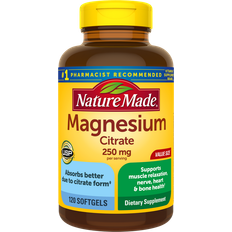 Vitamins & Minerals Nature Made Magnesium Citrate 250mg 120