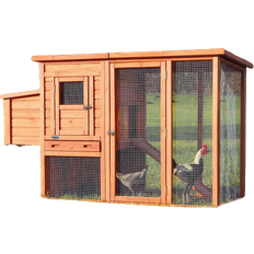 Bird & Insects Pets Trixie Chicken Coop with Enclosur