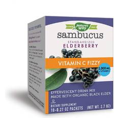 Natures Way Sambucus Vitamin C Fizzy Elderberry 2.7oz 10