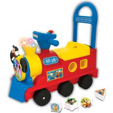 Mickey Mouse Toys Kiddieland Disney Mickey Mouse Clubhouse Play N' Sort Train Ride-On Multi