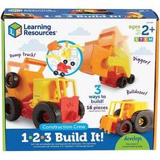 Construction Kits Learning Resources 1-2-3 Build It Construction Crew