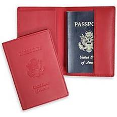 Passetui Royce RFID Blocking Passport Case - Red