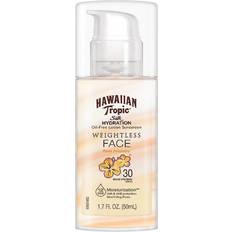 Hawaiian Tropic Sunscreen & Self Tan Hawaiian Tropic Silk Hydration Oil-Free Lotion Sunscreen Weightless Face SPF30 1.7fl oz