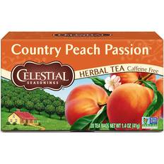 Decaffeinated Beverages Celestial Country Peach Passion 1.4oz 20