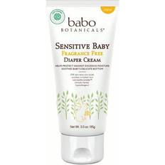 Baby Skin Babo Botanicals Sensitive Baby Fragrance Free Zinc Diaper Cream 3oz