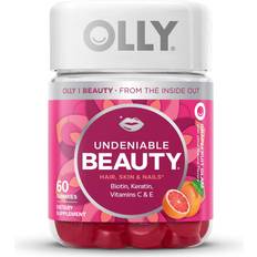 C Vitamins Vitamins & Minerals Olly Undeniable Beauty Graprefruit Glam 60
