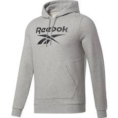 Reebok Reebok Identity Fleece Hoodie Men - Medium Grey Heather/Black