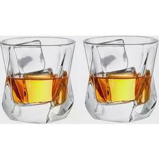 Glass Whiskey Glasses Joyjolt Aurora Whiskey Glass 8.098fl oz 2