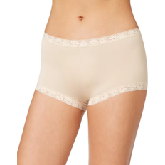 Maidenform Panties Maidenform One Fab Fit Microfiber Boyshort with Lace - Latte Lift