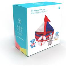 Kaninchen Badespielzeuge Manhattan Toy Sailboat Floating Fill n Spill