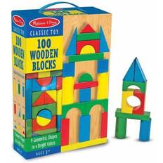Wooden Blocks Melissa & Doug Wood Blocks Set of 100