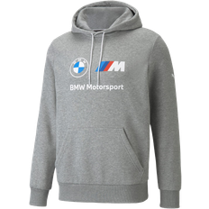 Puma BMW M Motorsport Essentials Fleece Hoodie - Medium Gray Heather