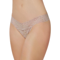 Thongs Panties Maidenform All-Over Lace Thong - Taupe