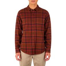 Hurley Men's Portland Flannel Shirt - Redstone