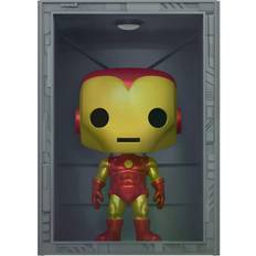 Iron Man Figurer Funko Pop! Deluxe Hall Of Armor Model 4 Marvel Iron Man