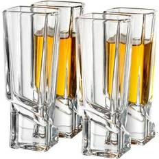 Glass Shot Glasses Joyjolt Carre Shot Glass 1.799fl oz 4