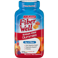 Vitamins & Supplements on sale Vitafusion Fiber Gummies Peach Strawberry and Blackberry, 90 ct CVS