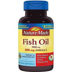Fatty Acids Nature Made Fish Oil Softgels, 1000mg 90 ct False 90