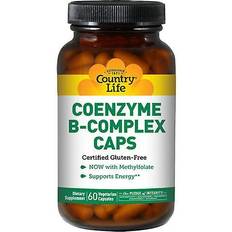 Country Life Coenzyme B-Complex Caps, 60 Vegan Capsules 60