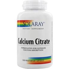 Solaray Vitamins & Minerals Solaray Calcium Citrate 120 Capsules 120 pcs