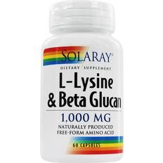 Solaray Amino Acids Solaray L-Lysine with Beta Glucan, 60 Ct