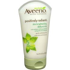 Dermatologically Tested Exfoliators & Face Scrubs Aveeno Positively Radiant Skin Brightening Daily Scrub 140g