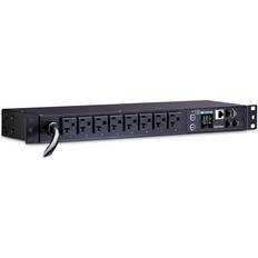 CyberPower Systems Monitored Series PDU31002 Power distribution unit (rack-mountable) AC 100-120 V Ethernet, serial input: NEMA 5-20 output connecto