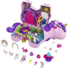 Mattel Toys Mattel Polly Pocket Unicorn Party Large Compact