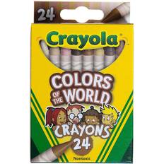 Crayola Colors of the World Skin Tone Crayons 24-pack