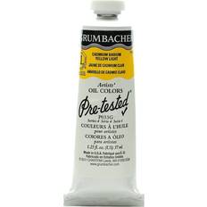 Grumbacher Pre-Tested Oil Color, 37ml Tube, Cadmium Yellow Light