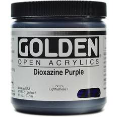 Golden Open Acrylics Dioxazine Purple, 8 oz Jar