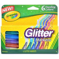 Arts & Crafts on sale Crayola Glitter Markers, 6-Colors