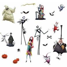 Vinyl Wall Coverings Wallpaper RoomMates Disney's The Nightmare Before Christmas Wall Decals Multicolor One Size