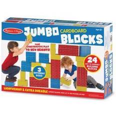 Blocks Melissa & Doug Jumbo Cardboard 24-Piece Blocks Set
