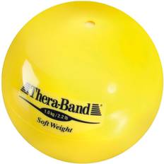 Theraband Medicine Balls Theraband TheraBand Soft Weight, Yellow, 2.2 Pound